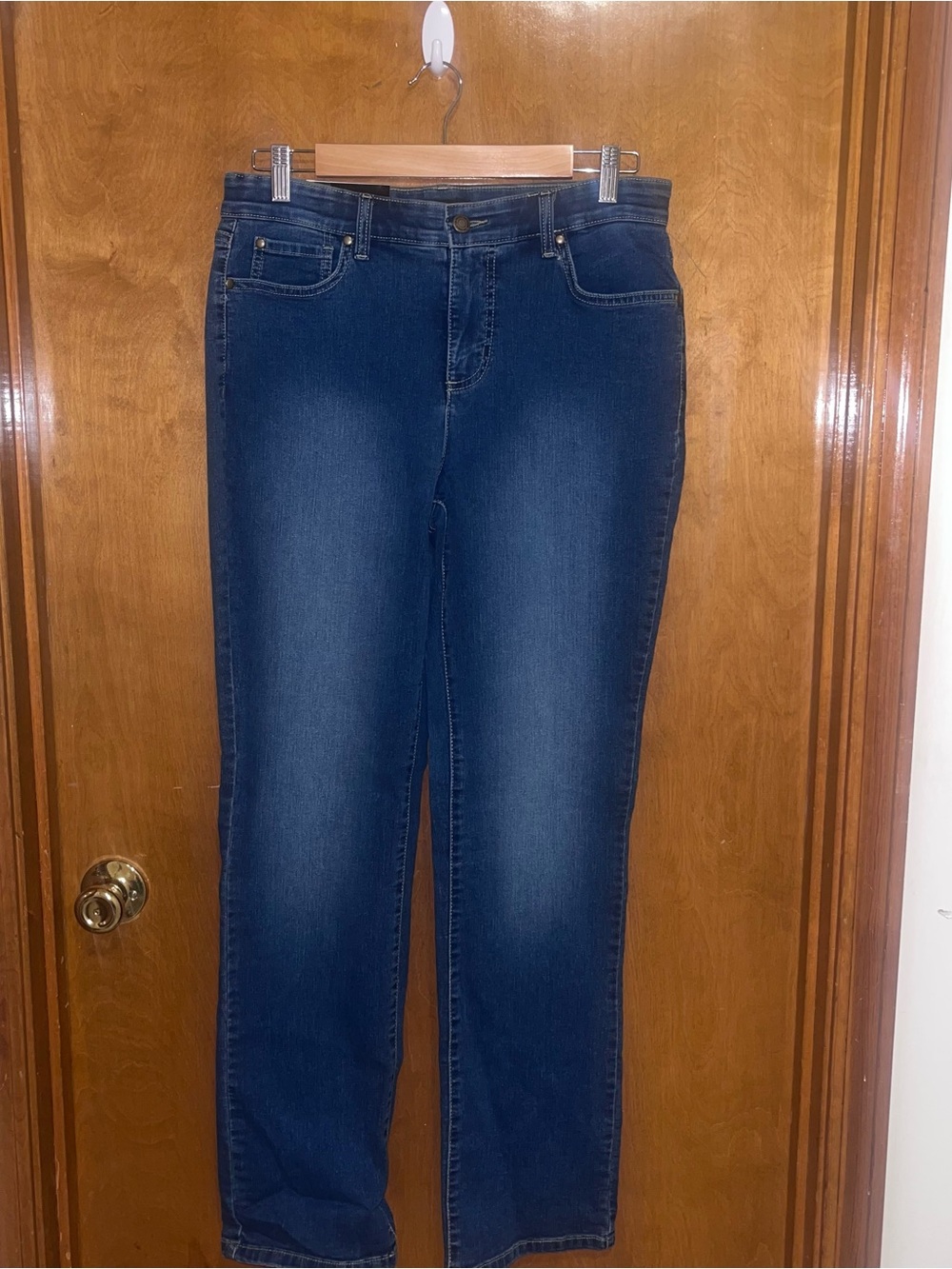 Kim Rogers Deep Blue Straight-Leg Women's Jeansb-1087/5-26